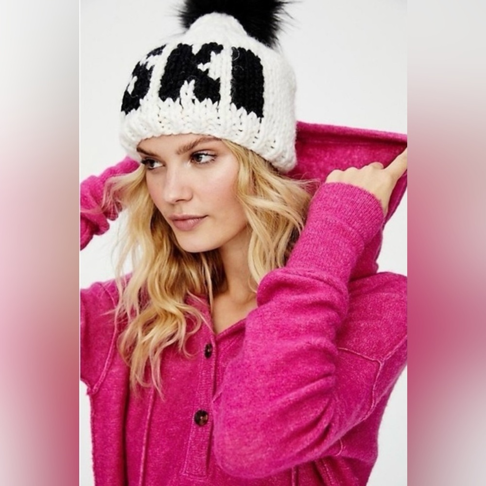 Free People Praline Cozy Henley (GUC; Hot Pink) - Picture 8 of 10